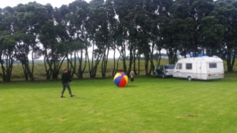 NZ Ballspielen nach dem Regen