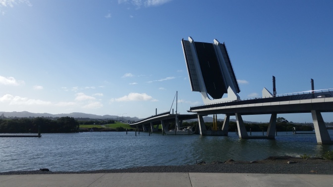 NZ Whangarei Klappbrücke